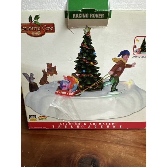 Lemax Coventry Cove Racing Rover 64485 - Doesn’t Move - Picture 8 of 8